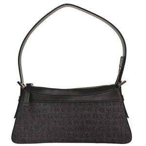 Bvlgari Black Canvas Logomania Handbag MAMMEI 125109